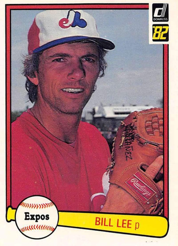 1982 Donruss Béisbol 194 Bill Lee Expos De Montreal