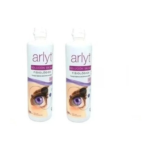 Arlyt Solucion Salina Enjuague Lentes De Contacto X 2 Unidad