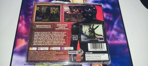 Resident Evil Survivor Ps1 Patch Midia Preta+manual+pôster