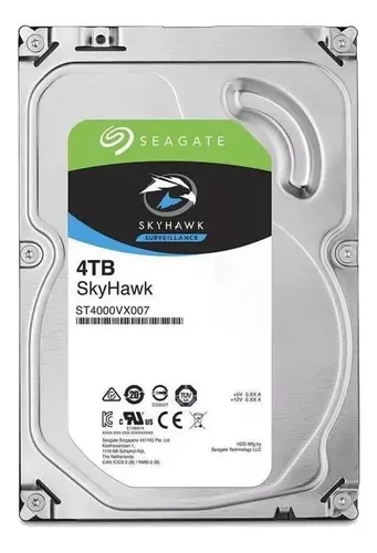 Disco Duro Videovigilancia Seagate Skyhawk 4tb 3.5 | Cuotas sin