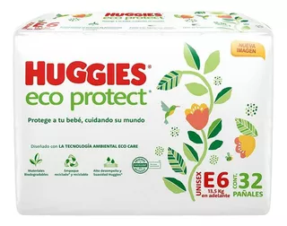 Pañales Huggies Eco Protect unisex XG