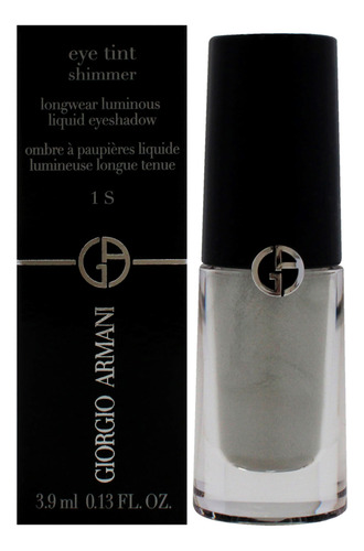Sombra Líquida Giorgio Armani Eye Tint Shimmer Silver 1