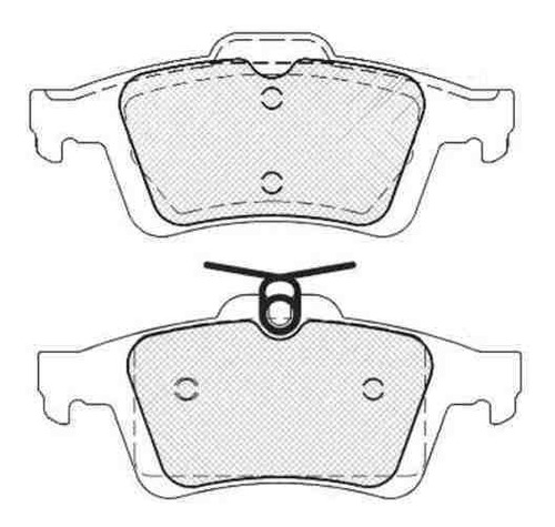 Pastilla De Freno Mazda 3 1.4- 1.6- 2.0- 2.3 - Axela 06/ Tra