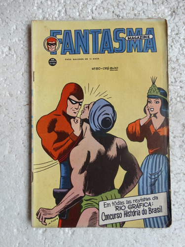 Fantasma Magazine Nº 50 Rge Fev 1961