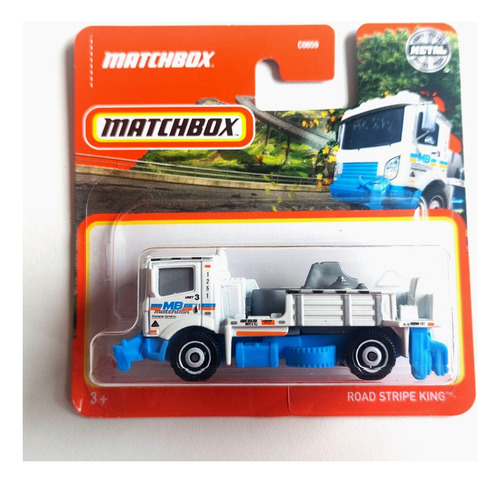 Auto Colección Matchbox Diecast  Camion Road Strip King