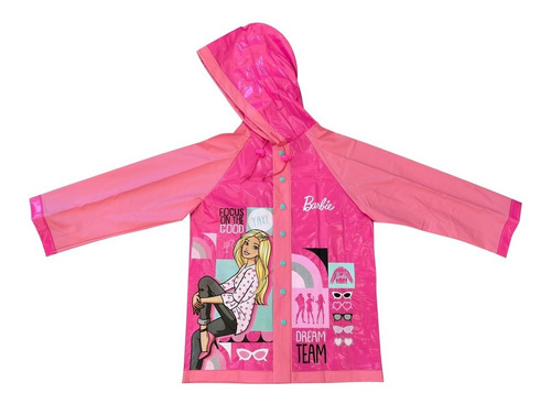 Piloto Infantil Para Lluvia Barbie Original Ar1 20122 Ellobo