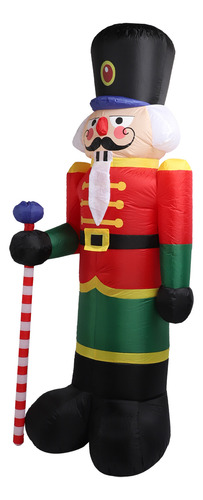 Soldado Inflable De Navidad De 7 9 Pies De Fibra De