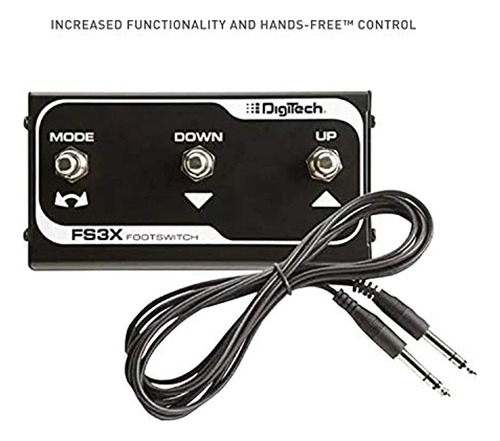 Interruptor De Pie De Tres Funciones Digitech Fs3x