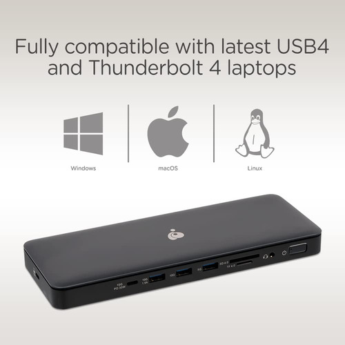 Estação De Acoplamento Iogear Dock Pro Thunderbolt 4/usb 4 8