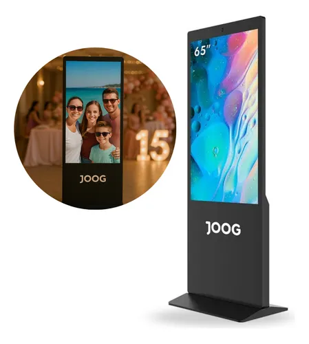 Pantalla Totem Multimedia Led Wifi 65° Android Ideal Eventos
