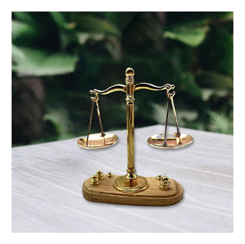 A 2x Báscula Miniatura De 1:12 De Vintage For Habitación,
