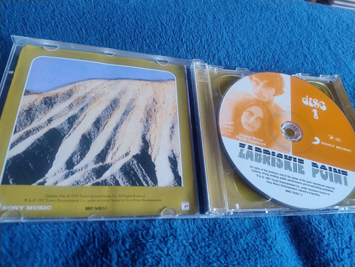 Zabriskie Point - 2cds Banda Sonora Pink Floyd Grateful Dead Remasterizado (Usado)