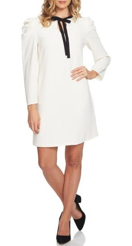 Imagen 1 de 2 de Vestido Dama Cece Us Premium Brand Moño Cuello