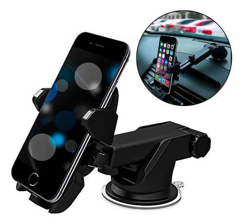 Soporte Universal Para Auto Celular Brazo Ventosa - Otec