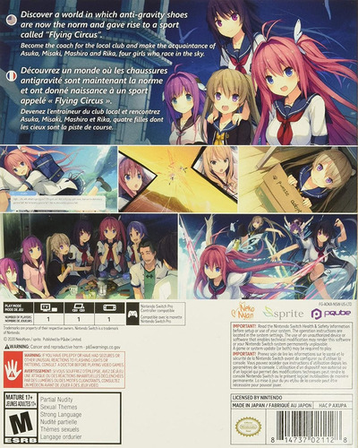 Aokana Four Rhythms Across The Blue - Nintendo Switch - Nsw