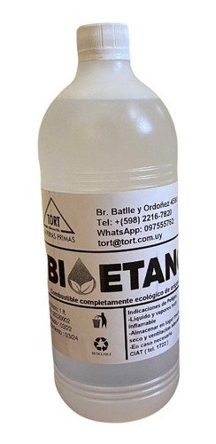 Bioetanol De Cereales - 1 Litro - Estufas Ecológicas 