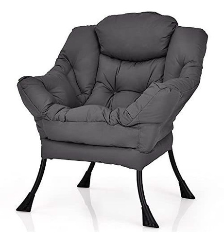 Mueble - Giantex Modern Lazy Chair, Accent Contemporary Loun