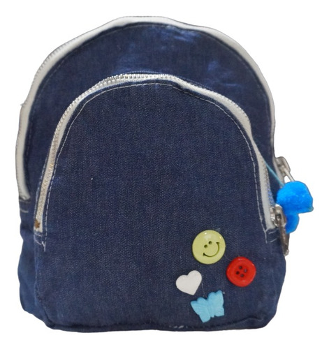 Mini Mochilas  X 2 Unidades Jean 