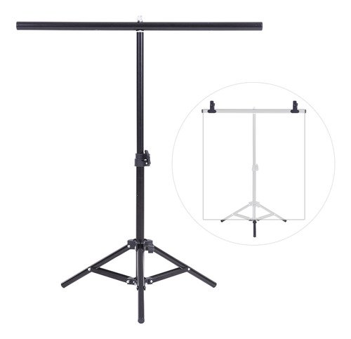 Holder Stand Crossbar, Fondo De Estudio Con Abrazaderas, Jue