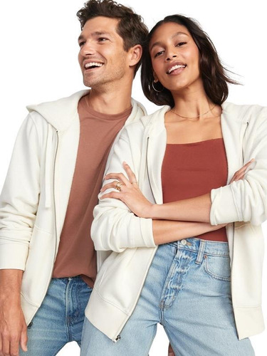 Polerón Hombre Old Navy Oversized Blanco