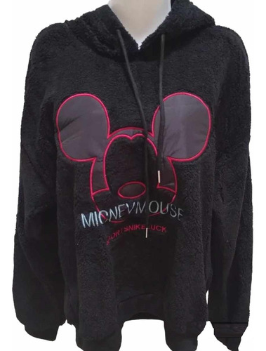 Sudadera Capucha Mickey Tipo Borrega Unitalla   Max 36