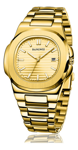 Reloj Cuarzo Hombres Luminiscencia Reloj Pulsera Empresarial