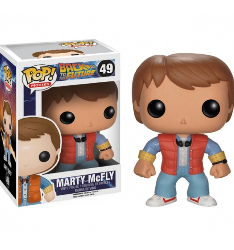 Funko Pop De Volta Para O Futuro - Marty Mcfly