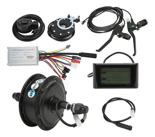 Kit De Motor De Cubo De 48v 250w Conversión De Bicicleta Elé