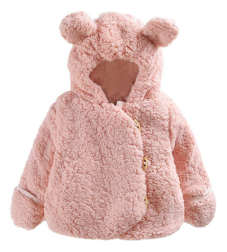 Abrigo De Invierno Con Capucha Para Niñas Y Niños, Chaqueta