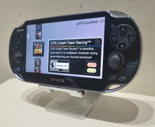 Ps Vita Fat Tela Oled Excelente Estado 128 Gb Cinza (Usado)