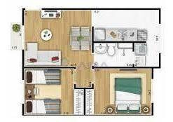 Apartamento Com 2 Dormitórios À Venda, 44 M² Por R$ 180.000,00 - Atalaia - Cotia/sp - Ap0278