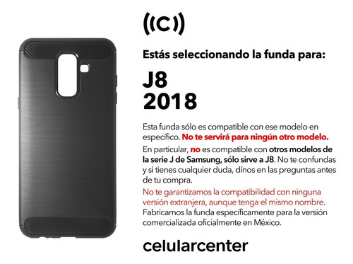 Funda Para Galaxy J8 Sm-j810 Samsung Case Protector Cover