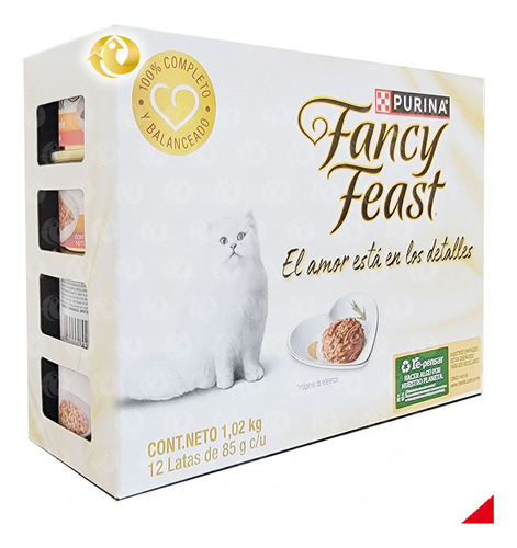  Fancy Feast Alimento Gatos 