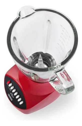 Licuadora Thomas Th-401vr 10 Velocidades Color Rojo
