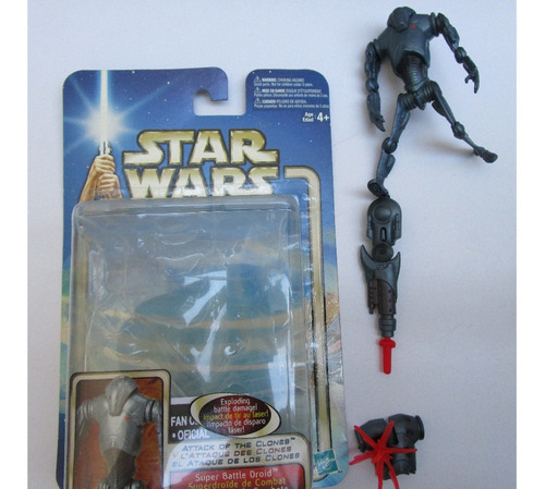 Star Wars Super Battle Droid Attack Of The Clones (Usado)