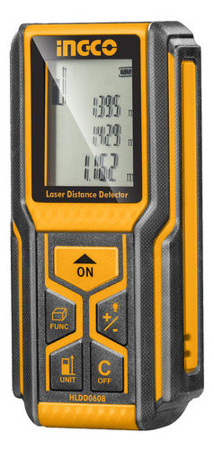 Medidor De Distancia Laser 60mt Ingco Hldd0608