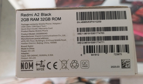 Celular Redmi A2