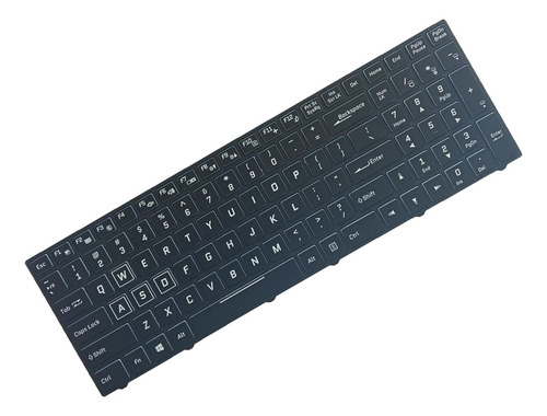 Teclado Retroiluminado Para Computadora Portátil Us Rgb