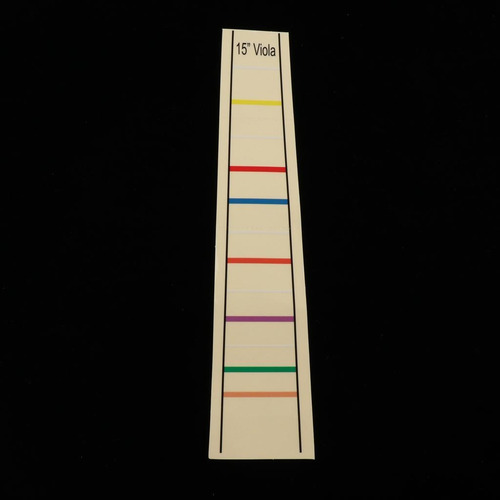 Imagen 3 de 8 de Viola Adhesive Fret Board Vinilo Viola De 15 Pulgadas
