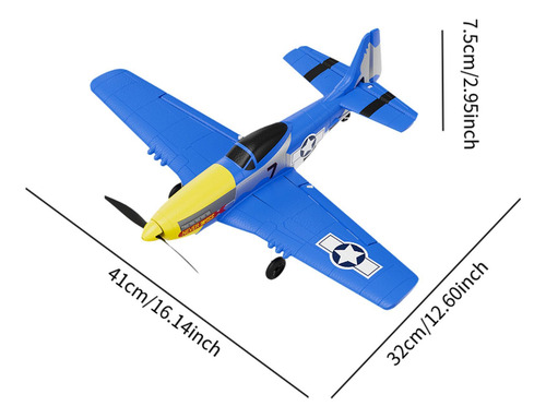 4 Canal Rc Avião Controle Remoto Avião 6 Eixos Giroscópio