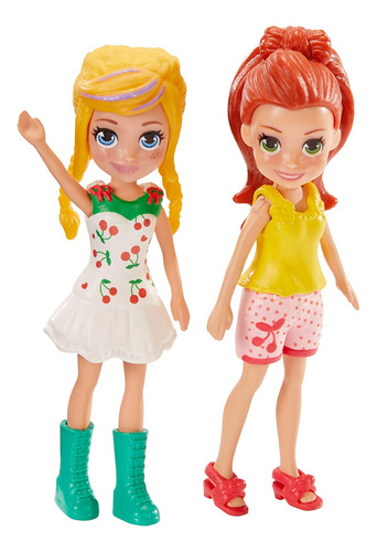 Polly Pocket Picnic Pretty Fashion Pack Con Muñecas Polly Li