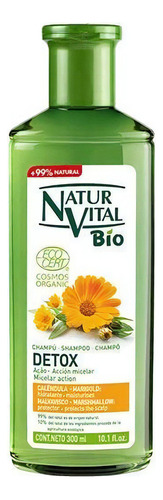 Shampoo Detox Con Acción Micelar Natur Vital 300 Ml.