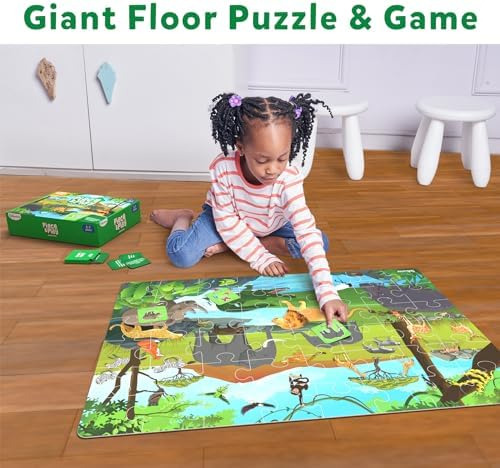 Juego Y Rompecabezas Skillmatics Floor - Piece & Play Animal