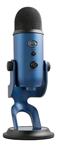 Microfono Usb Blue Para Grabacion Y Transmision En Pc Y Mac Midnight Blue