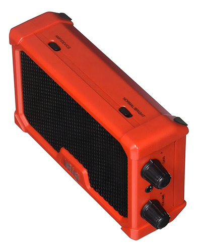 Irig Nano Amp Red Amplificador De Guitarra Portátil Color Rojo