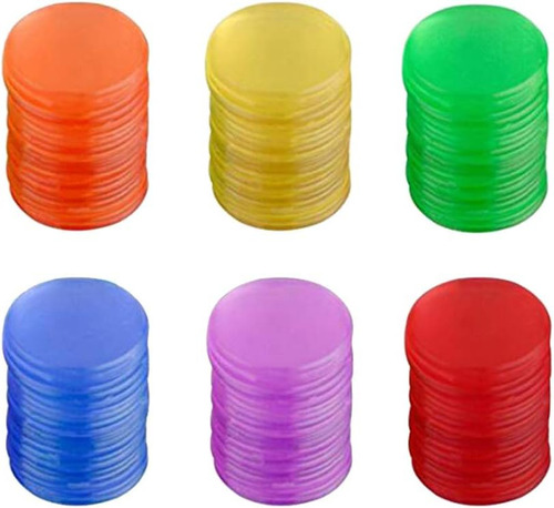 Jojofuny 300 Piezas Fichas De Conteo De Bingo Marcadores De
