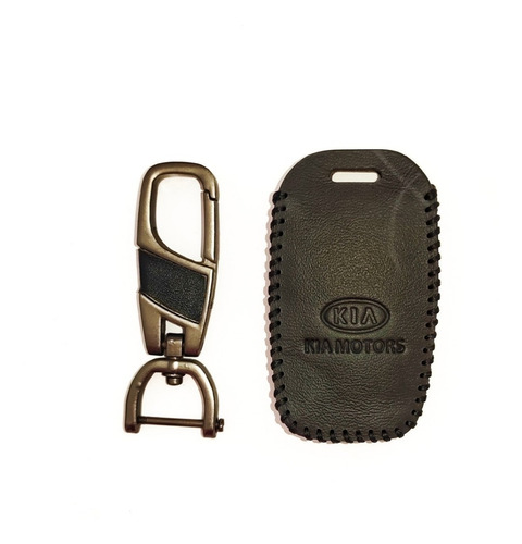 Funda O Estuche De Cuero Para Llave O Control Kia 3 Unidad
