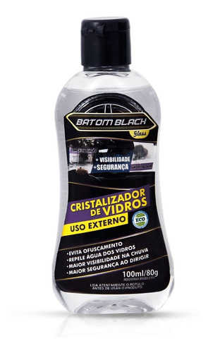 Cristalizador De Vidro Batom Black 100ml