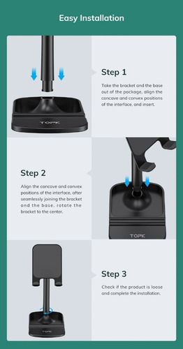 Imagen 3 de 9 de Soporte Teléfono Inteligente Tablet