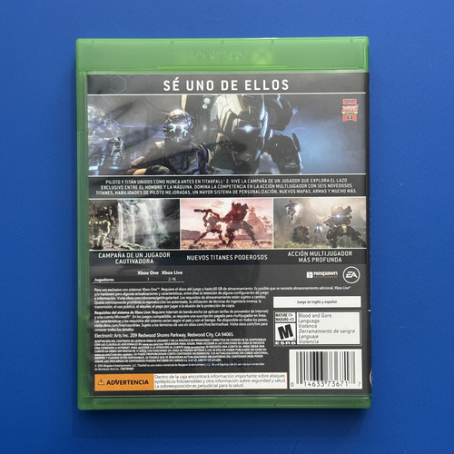 Titanfall 2 Xbox One Original (Usado)